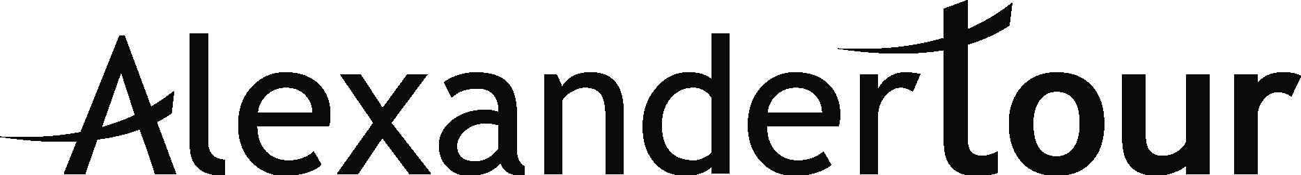 Alexander Tour  Black Logo Vector Logo